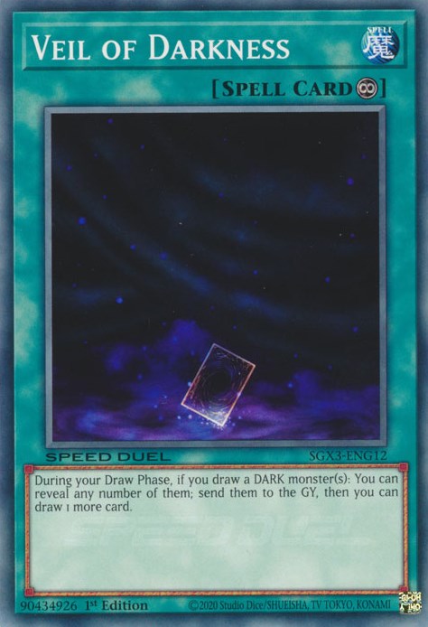 Veil of Darkness [SGX3-ENG12] Common | Jomio and Rueliete's Cards and Comics