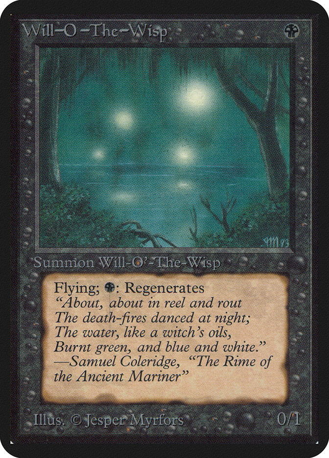 Will-o'-the-Wisp [Alpha Edition] | Jomio and Rueliete's Cards and Comics