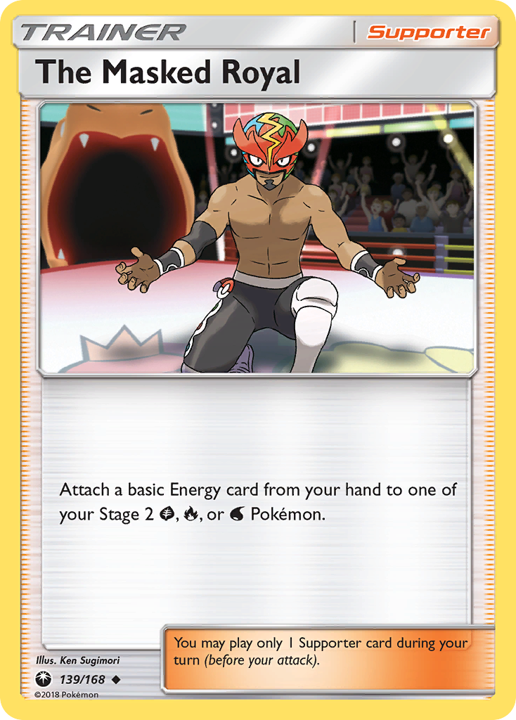 The Masked Royal (139/168) [Sun & Moon: Celestial Storm] | Jomio and Rueliete's Cards and Comics