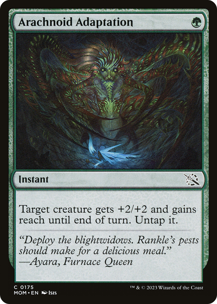 Arachnoid Adaptation [March of the Machine] | Jomio and Rueliete's Cards and Comics