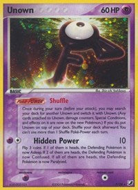 Unown (F) (F/28) [EX: Unseen Forces] | Jomio and Rueliete's Cards and Comics