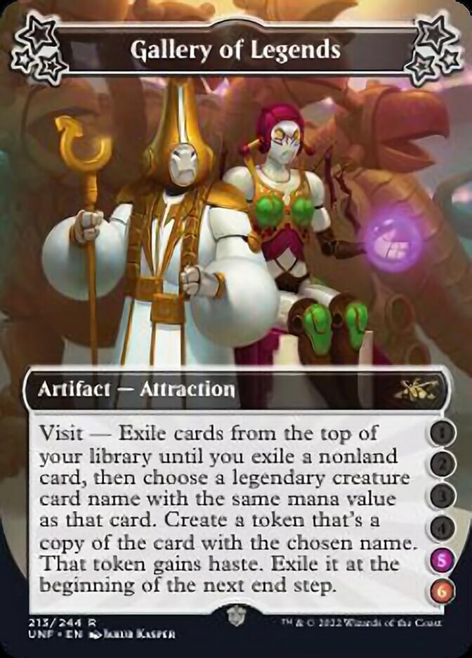 Gallery of Legends (5-6) [Unfinity] | Jomio and Rueliete's Cards and Comics