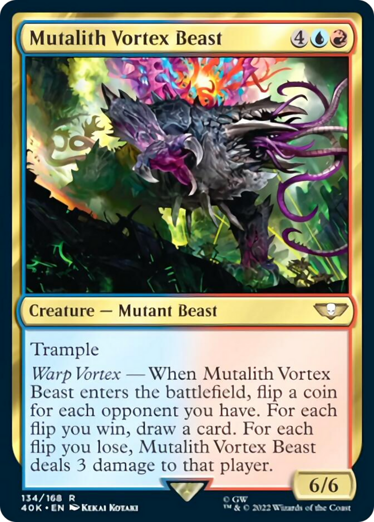 Mutalith Vortex Beast [Warhammer 40,000] | Jomio and Rueliete's Cards and Comics