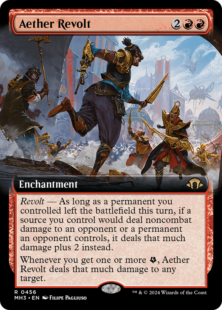 Aether Revolt (Extended Art) [Modern Horizons 3] | Jomio and Rueliete's Cards and Comics