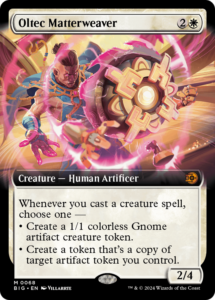 Oltec Matterweaver (Extended Art) [Outlaws of Thunder Junction: The Big Score] | Jomio and Rueliete's Cards and Comics