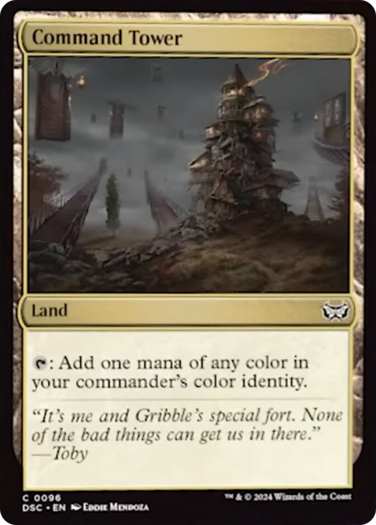Command Tower [Duskmourn: House of Horror Commander] | Jomio and Rueliete's Cards and Comics