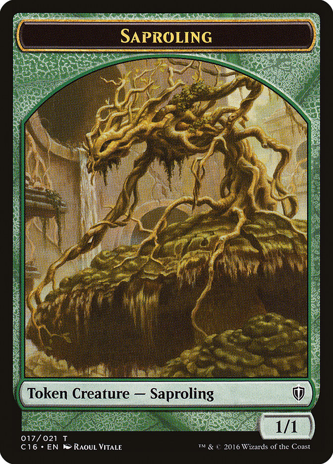 Saproling Token (017/021) [Commander 2016 Tokens] | Jomio and Rueliete's Cards and Comics