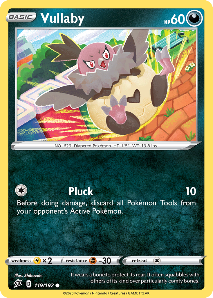 Vullaby (119/192) [Sword & Shield: Rebel Clash] | Jomio and Rueliete's Cards and Comics