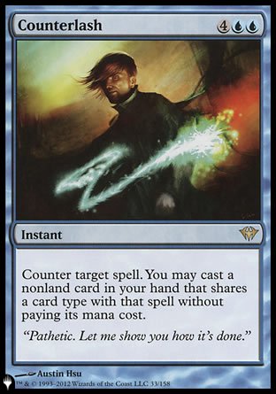 Counterlash [The List] | Jomio and Rueliete's Cards and Comics