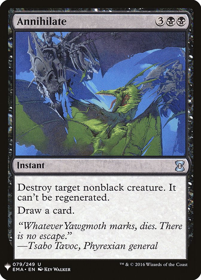 Annihilate [Mystery Booster] | Jomio and Rueliete's Cards and Comics