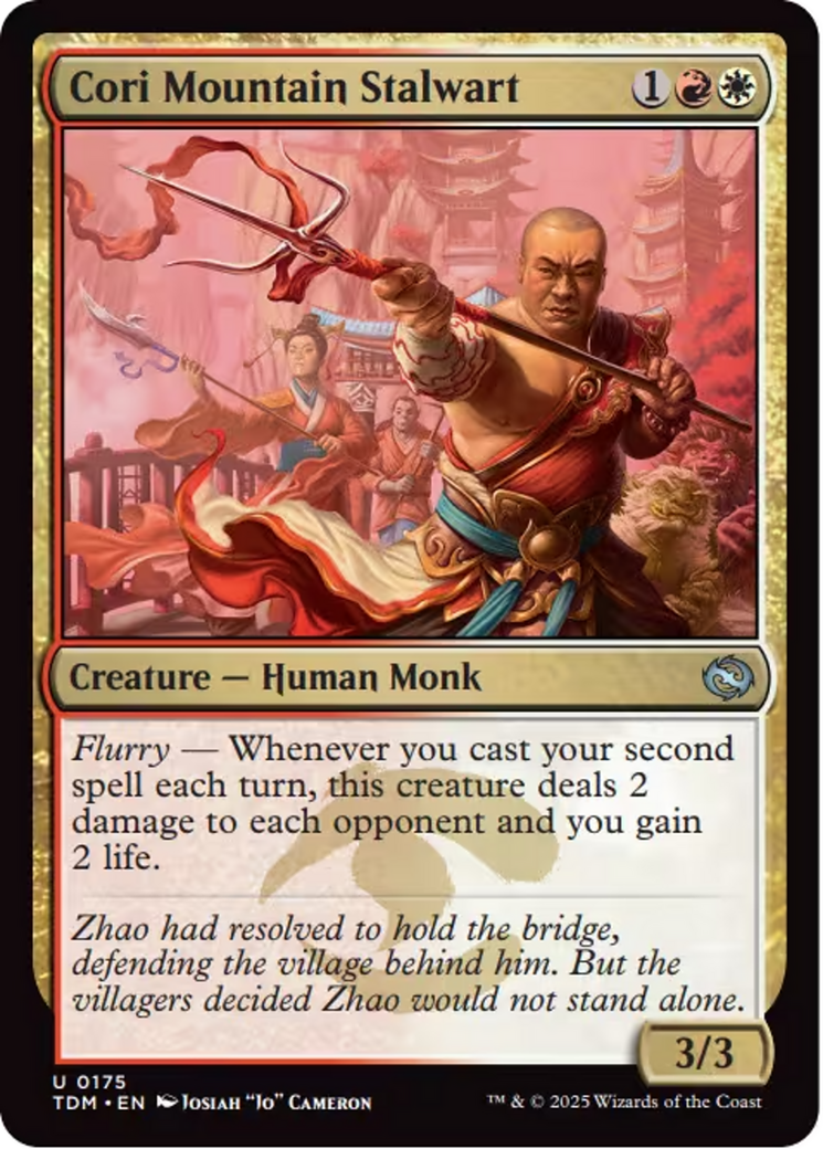 Cori Mountain Stalwart [Tarkir: Dragonstorm] | Jomio and Rueliete's Cards and Comics