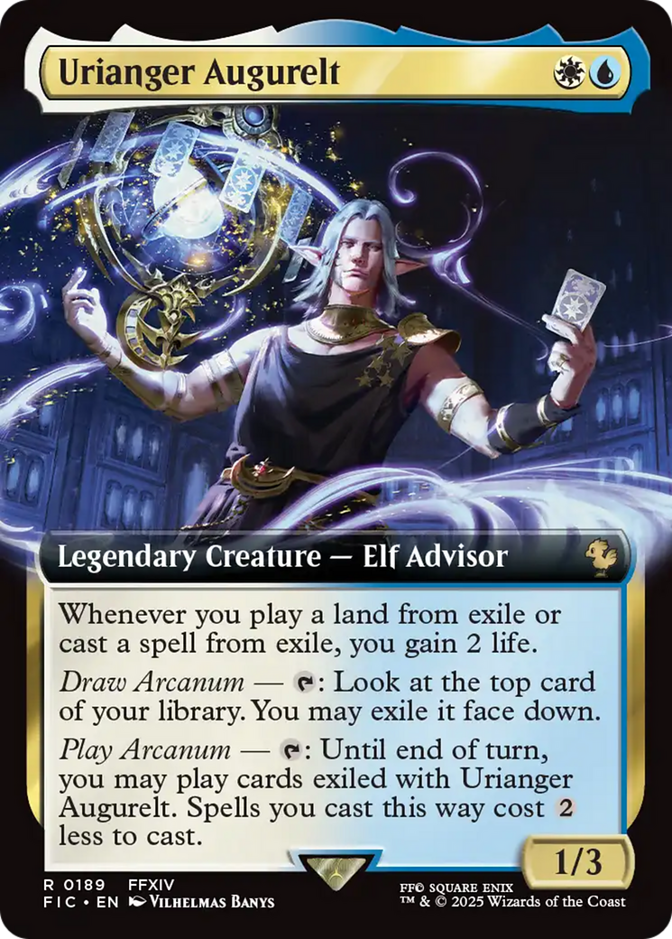 Urianger Augurelt (Extended Art) [FINAL FANTASY Commander] | Jomio and Rueliete's Cards and Comics