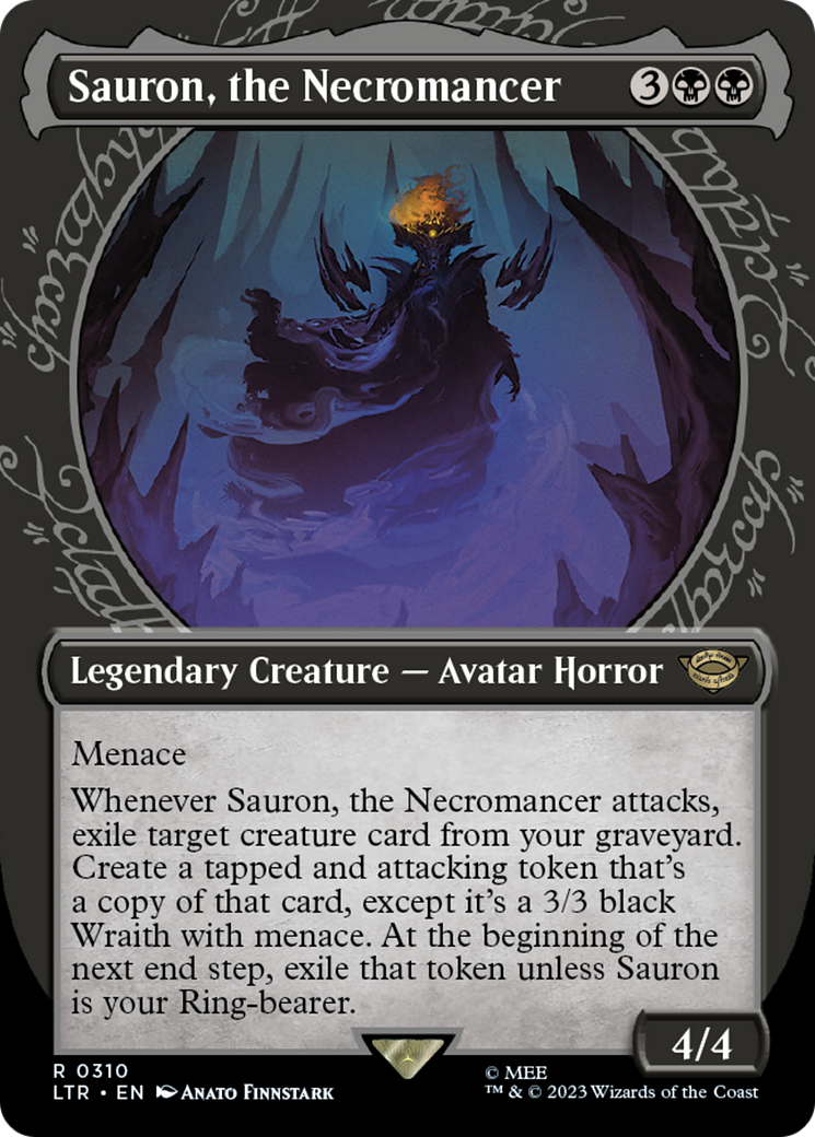 Sauron, the Necromancer (Showcase Ring Frame) [The Lord of the Rings: Tales of Middle-Earth] | Jomio and Rueliete's Cards and Comics