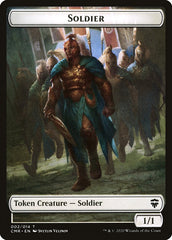 Soldier // Zombie Double-Sided Token [Commander Legends Tokens] | Jomio and Rueliete's Cards and Comics