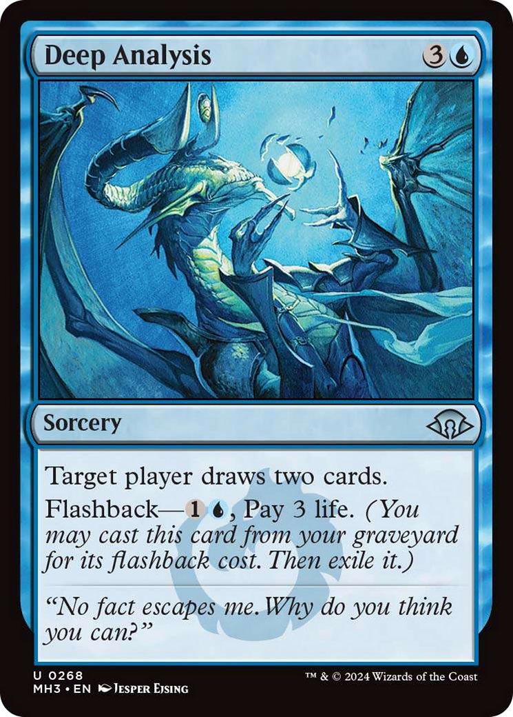 Deep Analysis [Modern Horizons 3] | Jomio and Rueliete's Cards and Comics