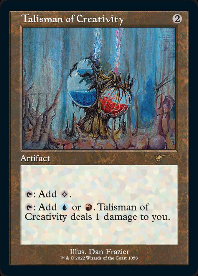 Talisman of Creativity (Foil Etched) [Secret Lair Drop Series] | Jomio and Rueliete's Cards and Comics