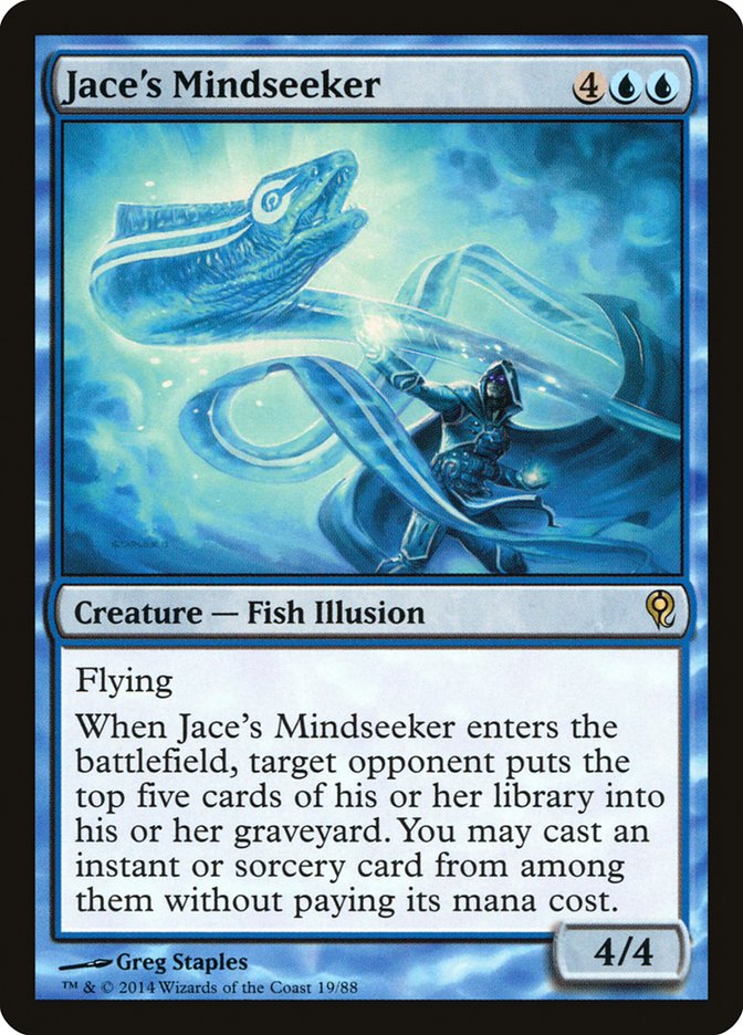 Jace's Mindseeker [Duel Decks: Jace vs. Vraska] | Jomio and Rueliete's Cards and Comics