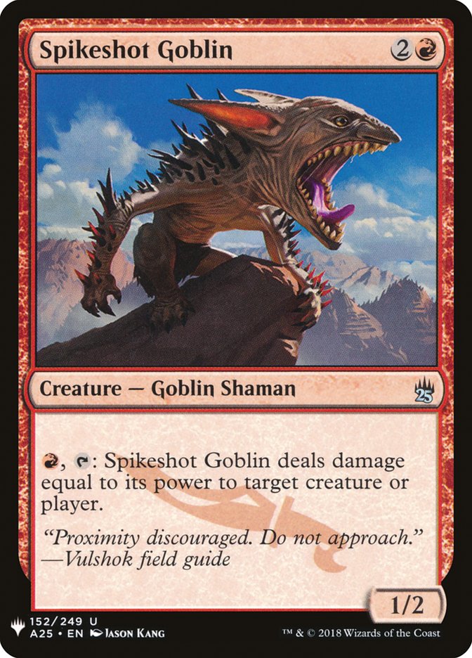 Spikeshot Goblin [Mystery Booster] | Jomio and Rueliete's Cards and Comics