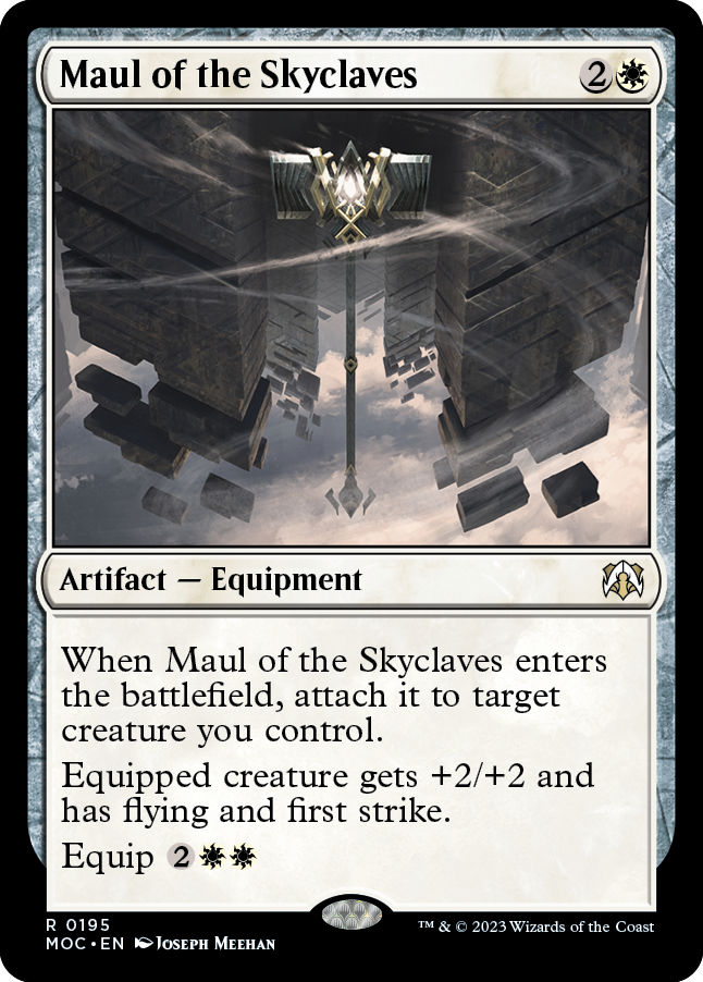 Maul of the Skyclaves [March of the Machine Commander] | Jomio and Rueliete's Cards and Comics
