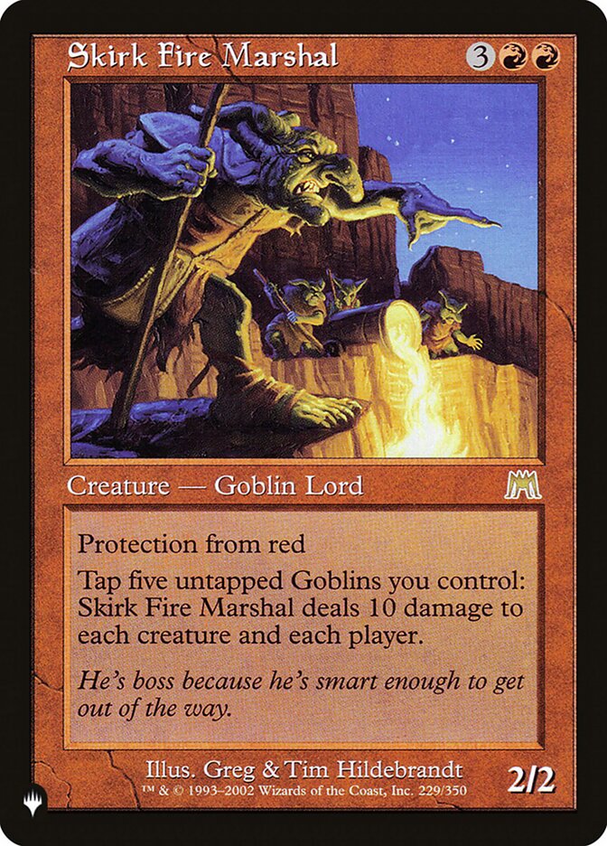 Skirk Fire Marshal [The List] | Jomio and Rueliete's Cards and Comics