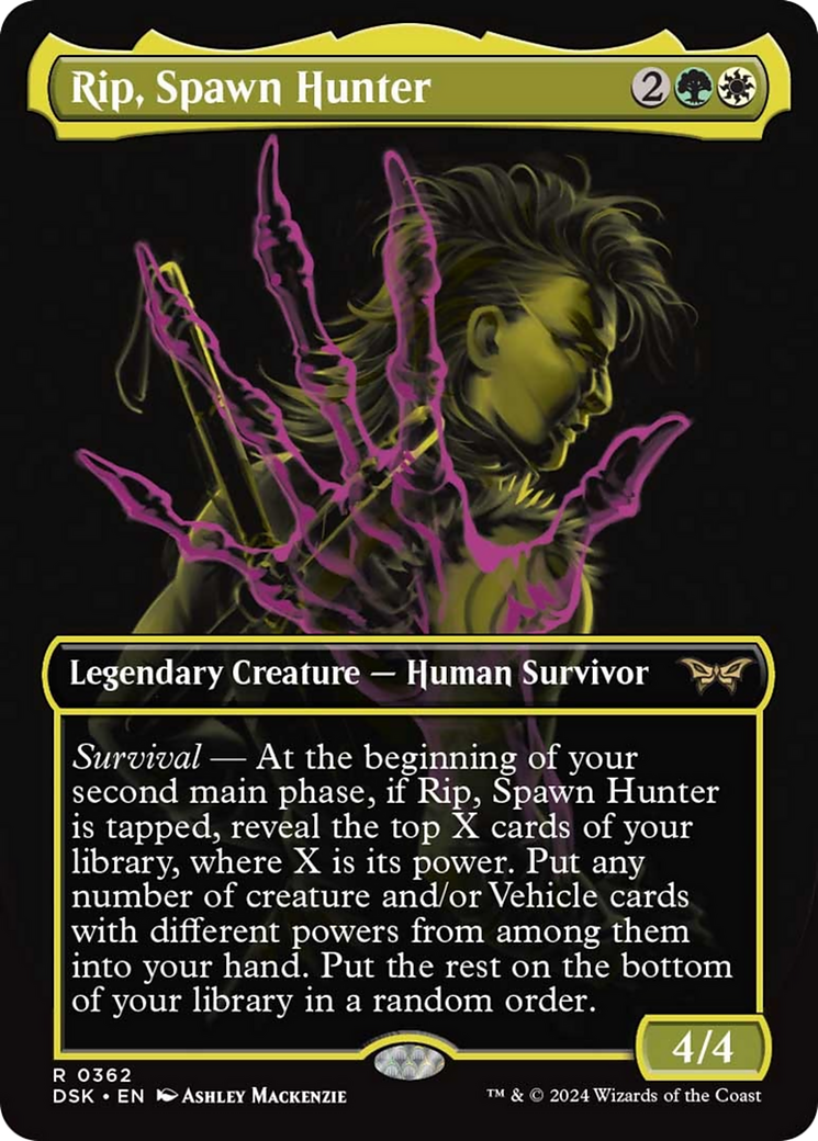 Rip, Spawn Hunter (Showcase) [Duskmourn: House of Horror] | Jomio and Rueliete's Cards and Comics