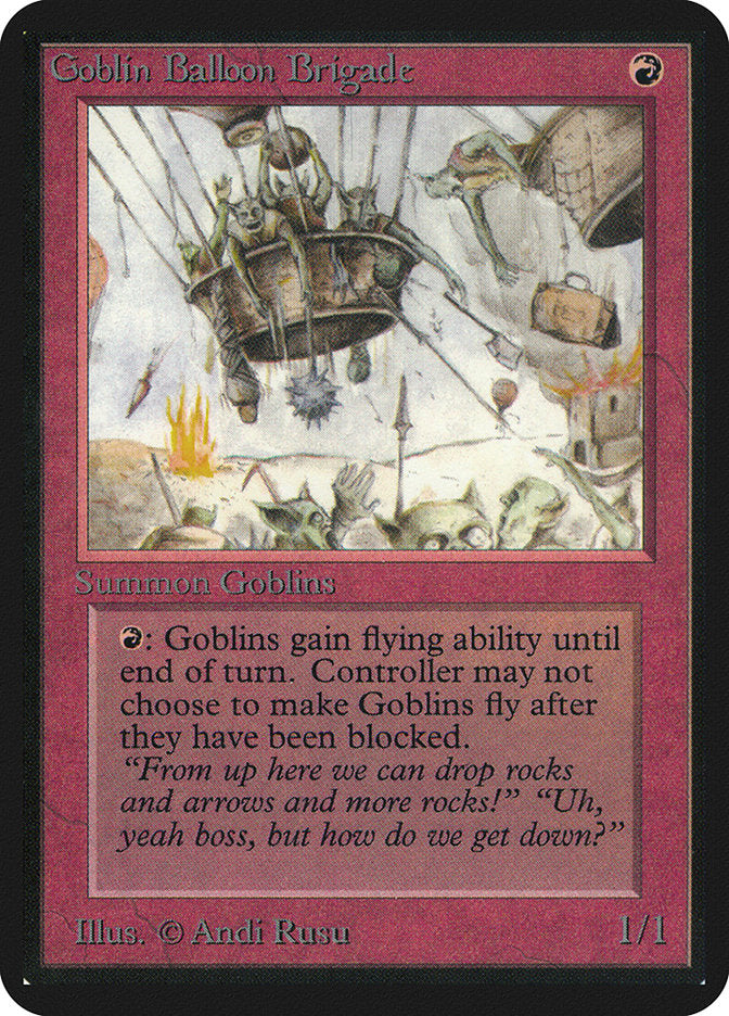 Goblin Balloon Brigade [Alpha Edition] | Jomio and Rueliete's Cards and Comics