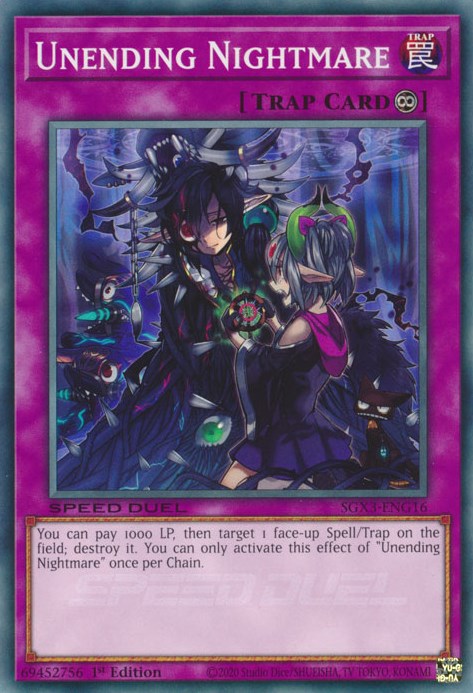 Unending Nightmare [SGX3-ENG16] Common | Jomio and Rueliete's Cards and Comics