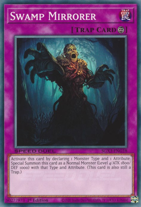 Swamp Mirrorer [SGX3-ENG18] Common | Jomio and Rueliete's Cards and Comics