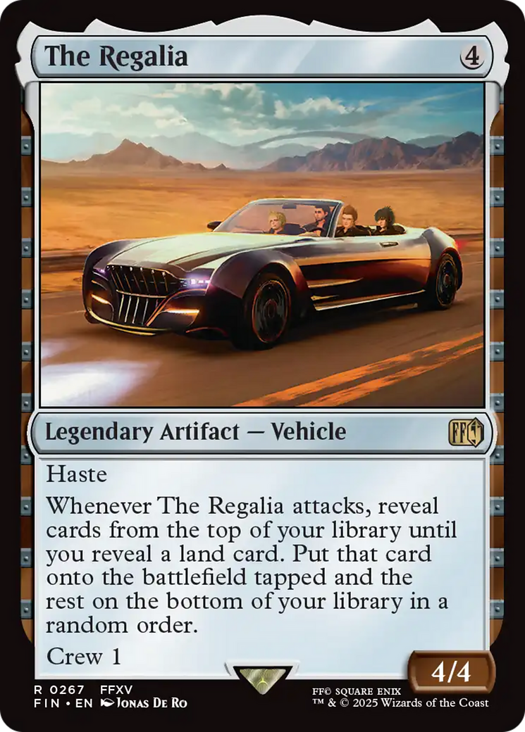 The Regalia [FINAL FANTASY] | Jomio and Rueliete's Cards and Comics