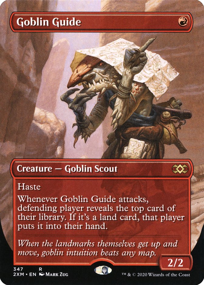 Goblin Guide (Toppers) [Double Masters] | Jomio and Rueliete's Cards and Comics