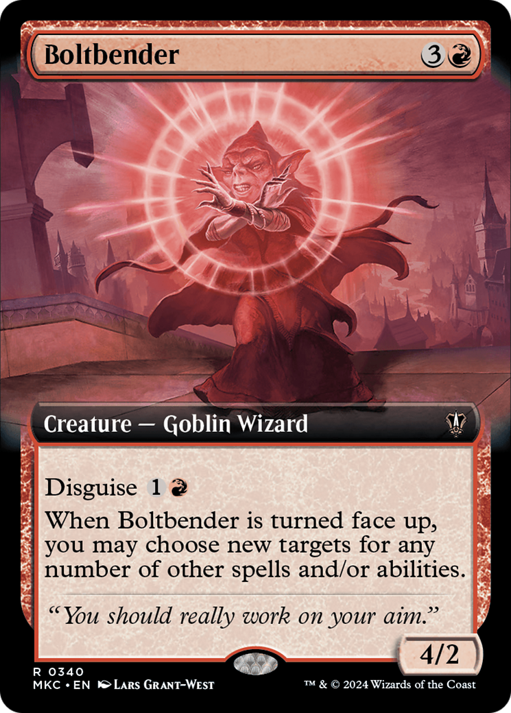 Boltbender (Extended Art) [Murders at Karlov Manor Commander] | Jomio and Rueliete's Cards and Comics