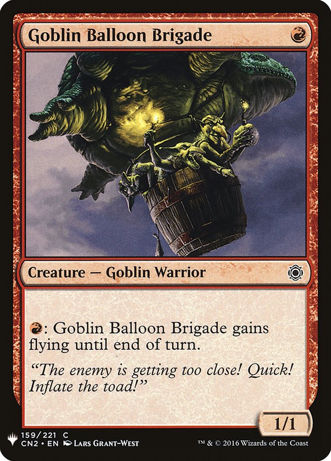 Goblin Balloon Brigade [Mystery Booster] | Jomio and Rueliete's Cards and Comics