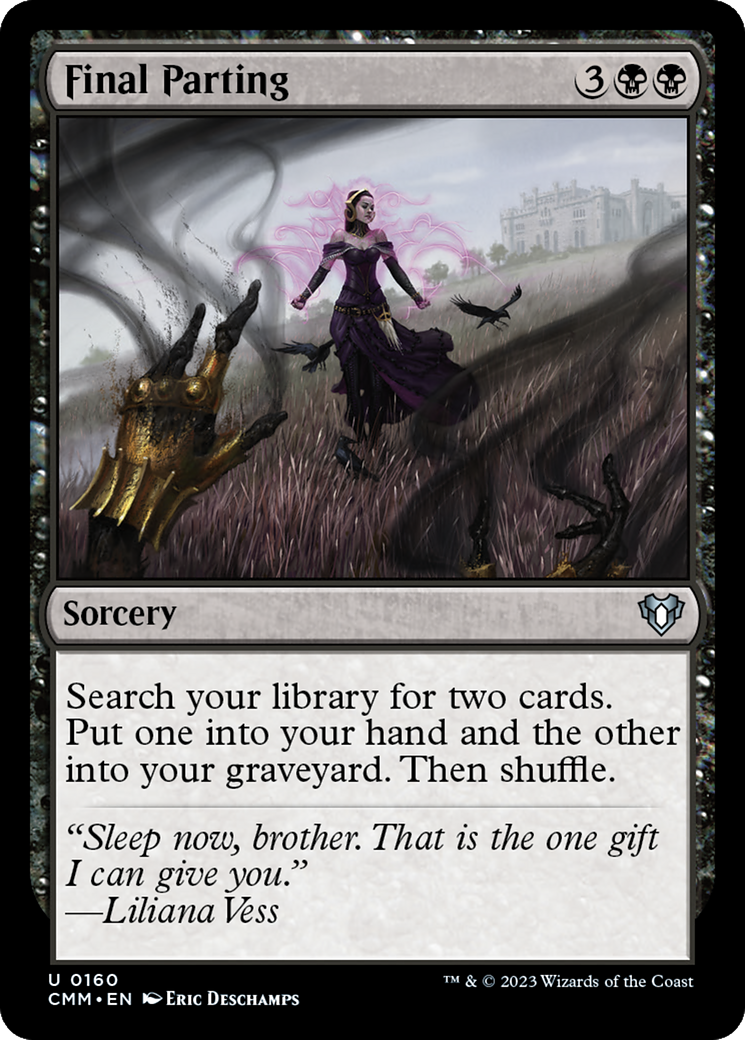 Final Parting [Commander Masters] | Jomio and Rueliete's Cards and Comics