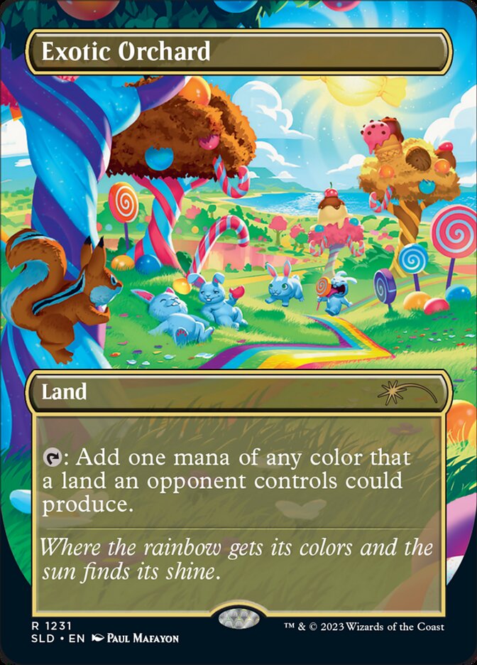 Exotic Orchard (Borderless) [Secret Lair Drop Series] | Jomio and Rueliete's Cards and Comics
