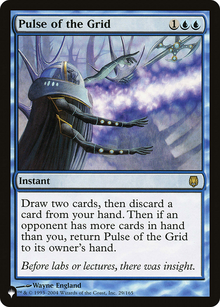 Pulse of the Grid [The List] | Jomio and Rueliete's Cards and Comics