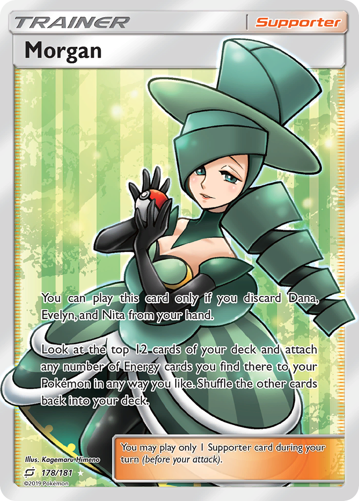 Morgan (178/181) [Sun & Moon: Team Up] | Jomio and Rueliete's Cards and Comics