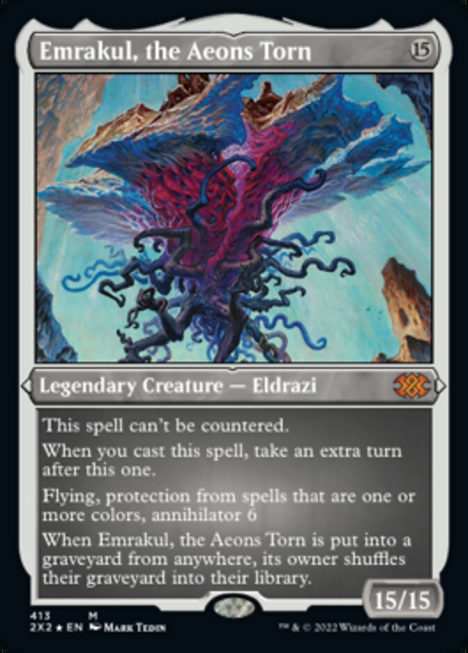 Emrakul, the Aeons Torn (Foil Etched) [Double Masters 2022] | Jomio and Rueliete's Cards and Comics