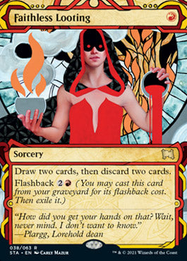 Faithless Looting (Foil Etched) [Strixhaven: Mystical Archive] | Jomio and Rueliete's Cards and Comics