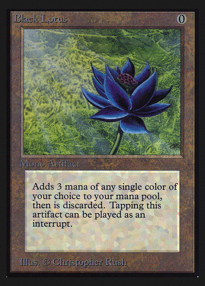 Black Lotus [International Collectors' Edition] | Jomio and Rueliete's Cards and Comics