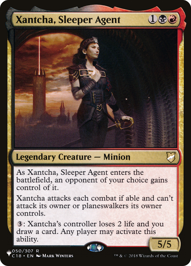 Xantcha, Sleeper Agent [The List] | Jomio and Rueliete's Cards and Comics