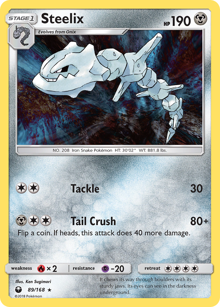 Steelix (89/168) [Sun & Moon: Celestial Storm] | Jomio and Rueliete's Cards and Comics