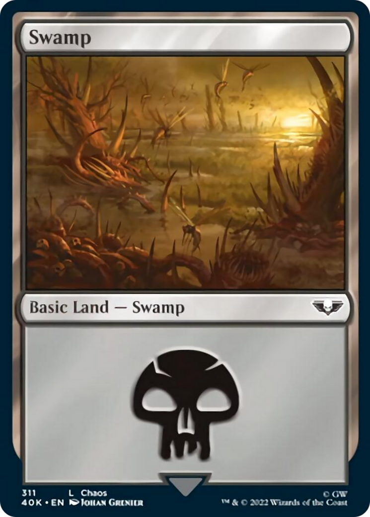 Swamp (311) [Warhammer 40,000] | Jomio and Rueliete's Cards and Comics