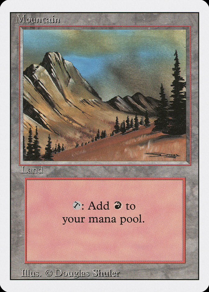 Mountain (No Snow) [Revised Edition] | Jomio and Rueliete's Cards and Comics