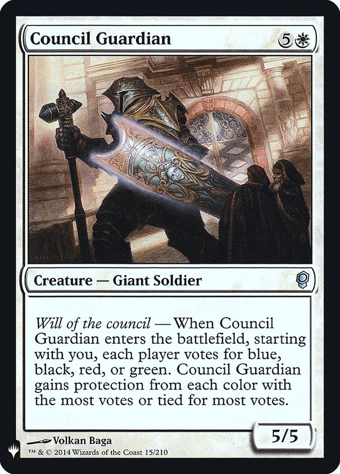Council Guardian [Mystery Booster] | Jomio and Rueliete's Cards and Comics