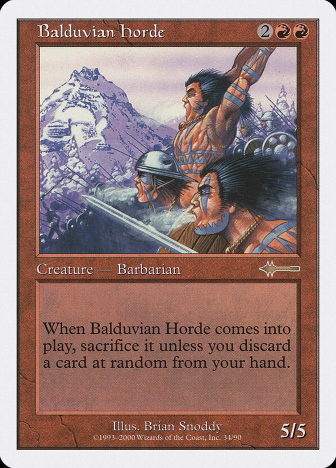 Balduvian Horde [Beatdown] | Jomio and Rueliete's Cards and Comics