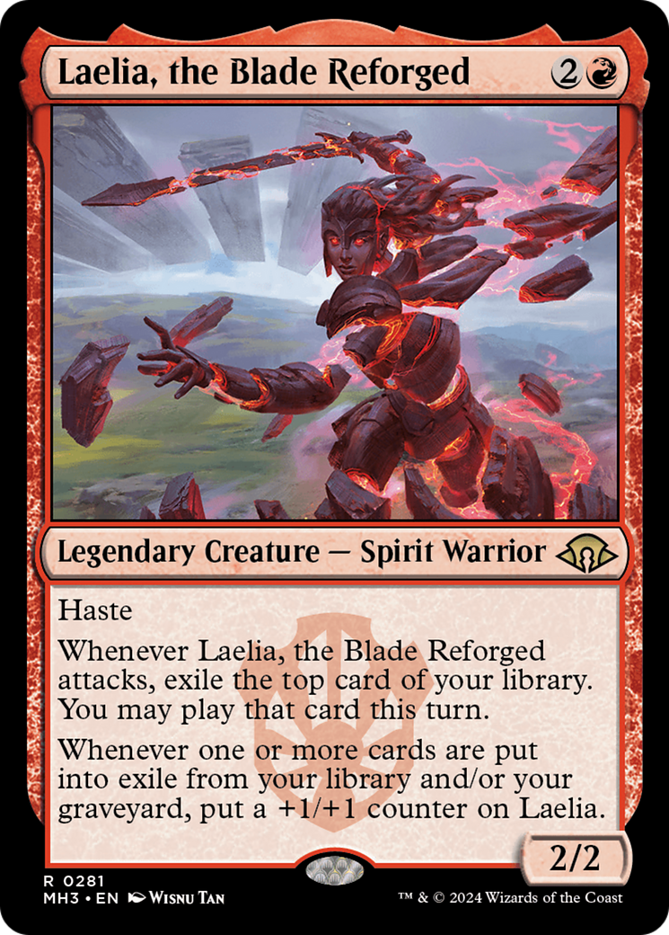 Laelia, the Blade Reforged [Modern Horizons 3] | Jomio and Rueliete's Cards and Comics
