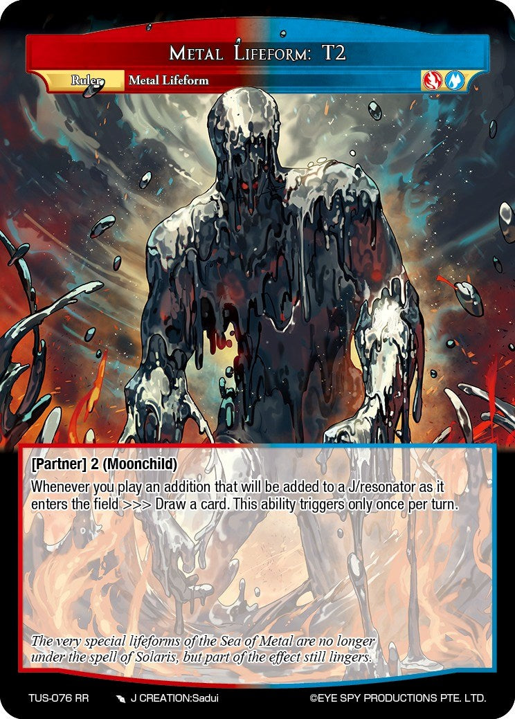 Metal Lifeform: T2 (TUS-076 RR) [The Underworld of Secrets] | Jomio and Rueliete's Cards and Comics