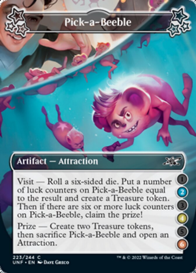 Pick-a-Beeble (2-4-6) [Unfinity] | Jomio and Rueliete's Cards and Comics
