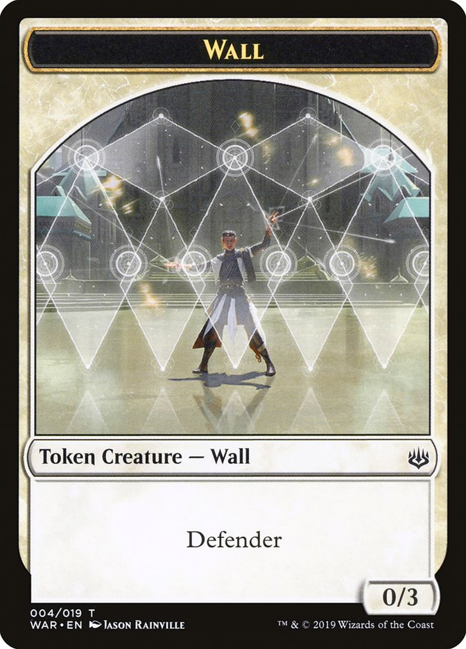 Wall Token [War of the Spark Tokens] | Jomio and Rueliete's Cards and Comics