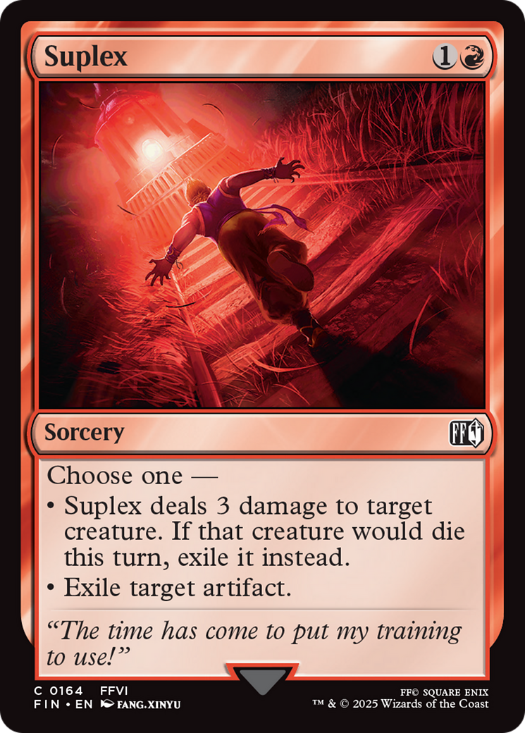 Suplex [FINAL FANTASY] | Jomio and Rueliete's Cards and Comics
